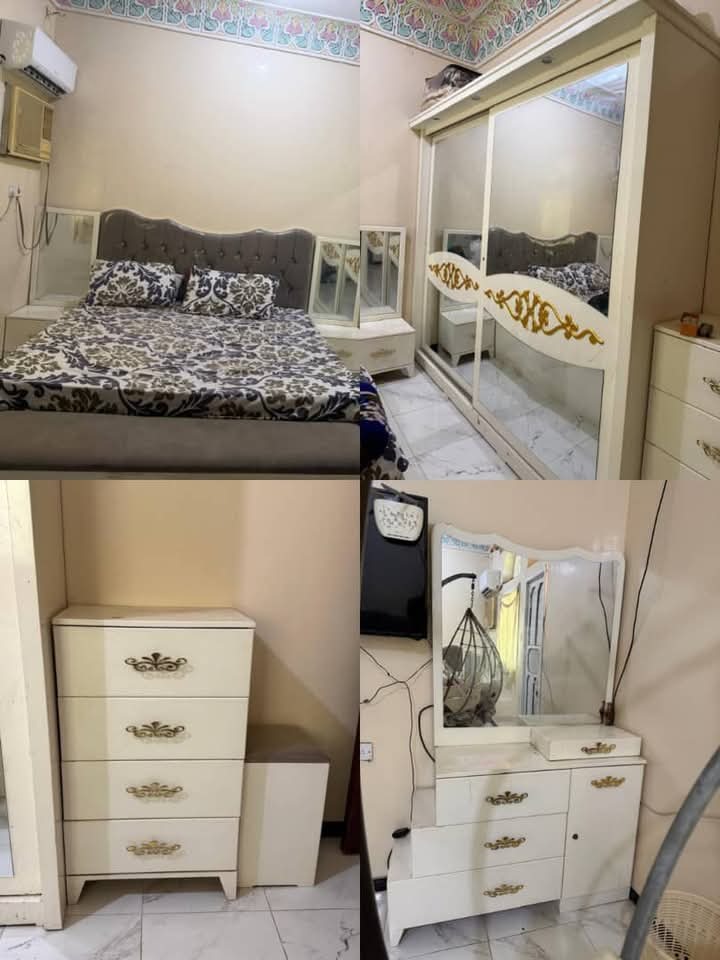 أثاث غرف نوم مستخدم ونظيف للبيع في عدن
